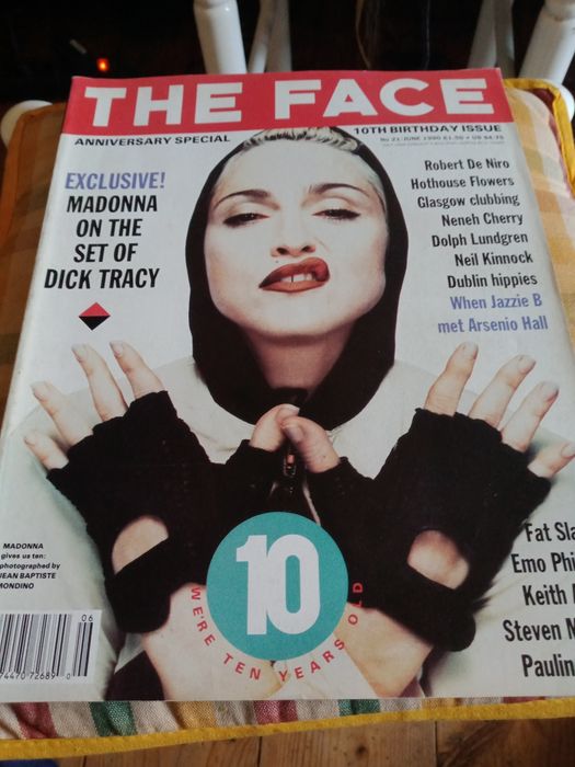 Revista The Face de 1990