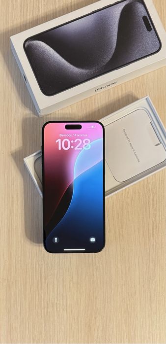 iPhone 15 Pro Max 256gb Blue Titanium Официальный
