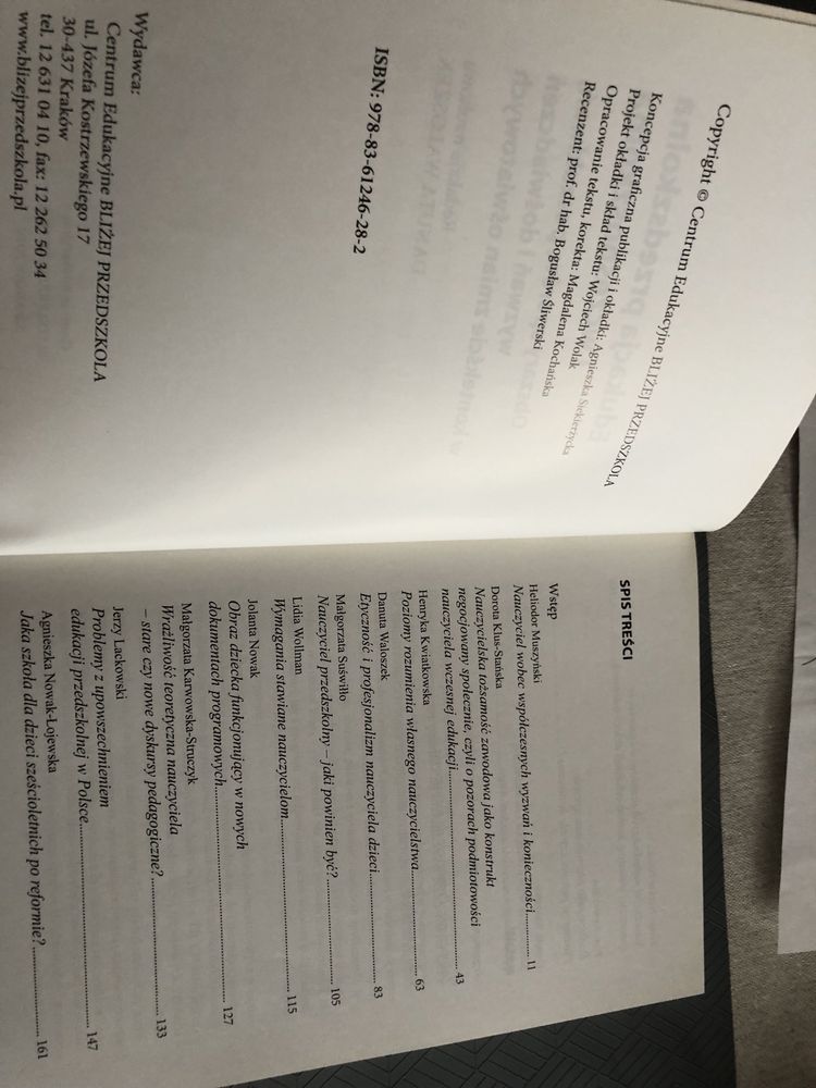 Edukacja przedszkolna i wczesnoszkolna