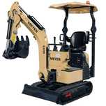 Minikoparka Meyer EX10 - skrętne ramie - JCB CAT CASE KOMATSU