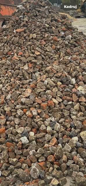 gruz , kruszywa,destrukt , tłuczeń, kostka rozbiorkowa , kruszywa