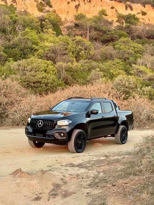 Pick-Up Mercedes X350d suspensão ohlins