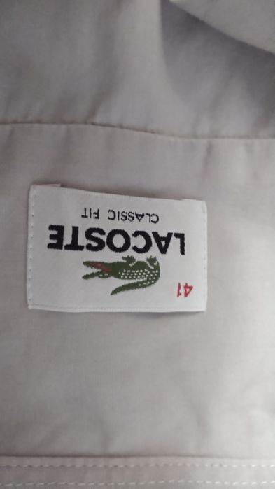 Шведка, тенниска, рубашка Lacoste. Оригинал. Размер L