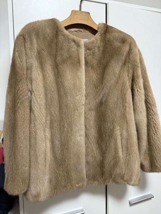 casaco pele de raposa nova