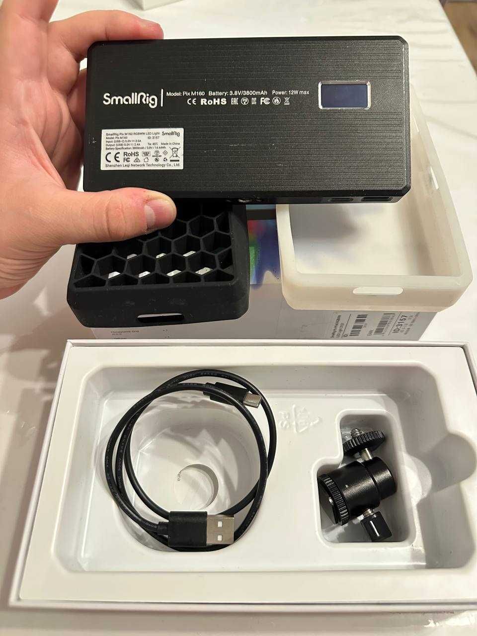 SmallRig Pix M160 cвітлодіодний ліхтар RGB