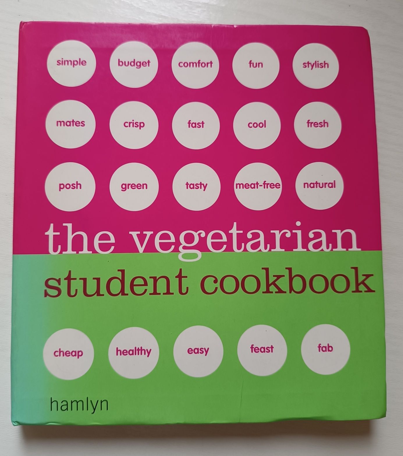 Vegetarian Student Cookbook książka kucharska