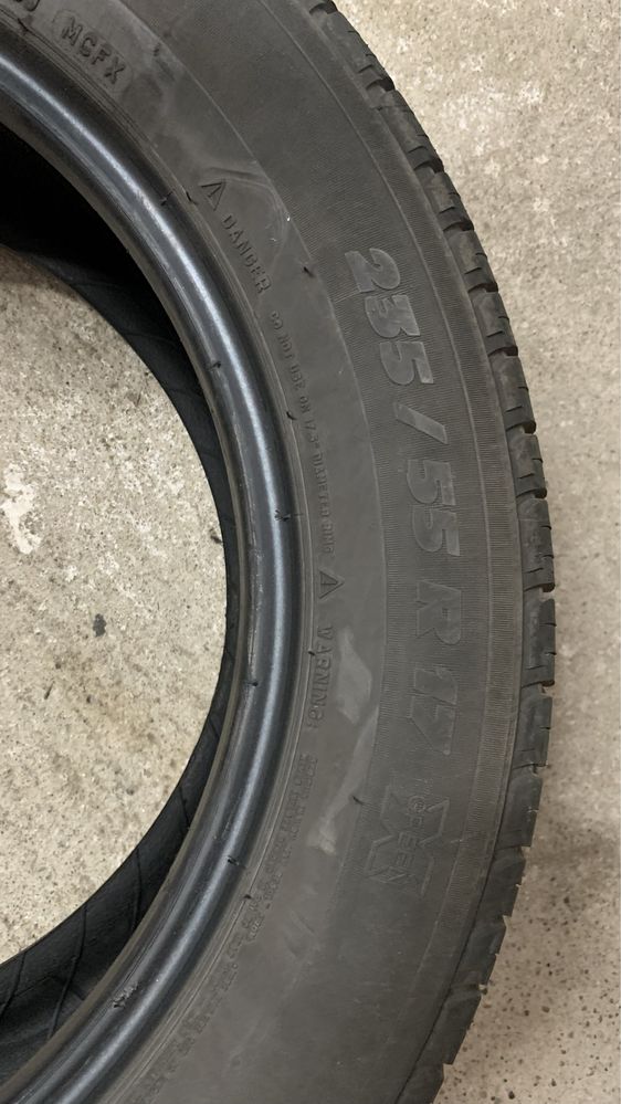 Opony michelin latitude 235/55 r17 4szt