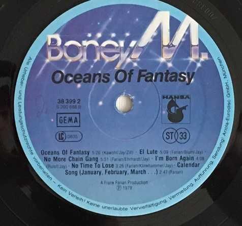 Boney M. – Oceans Of Fantasy