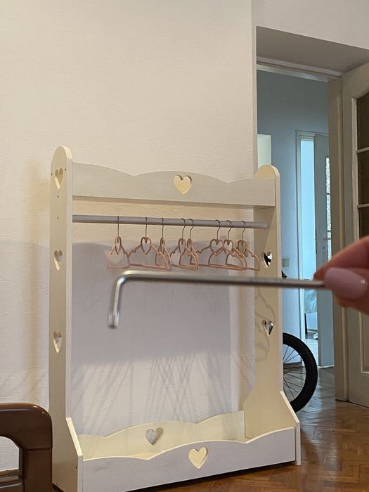 Вішалка стійка для одягу дитяча шафа САМОВИВЗ