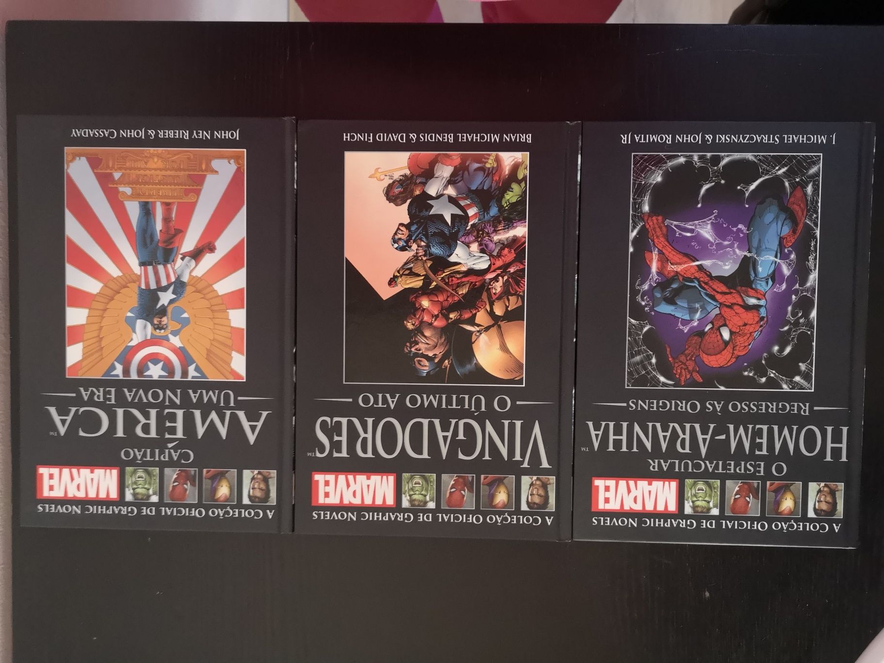 3 livros da Marvel