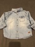 Koszula jeans jeansowa zara 68 74