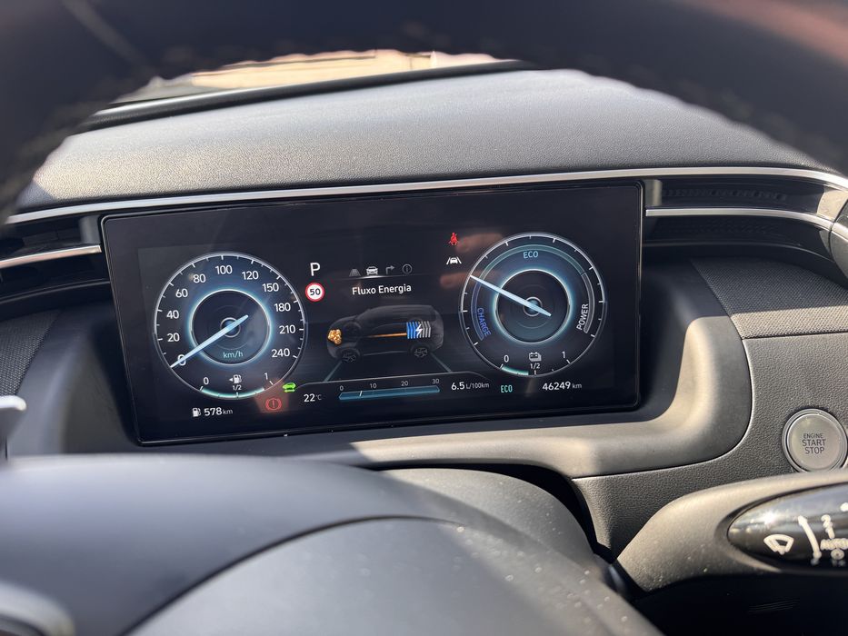 Hyundai Tucson TGDI 2022 Vanguard HEV – Híbrido, Potente e Económico!