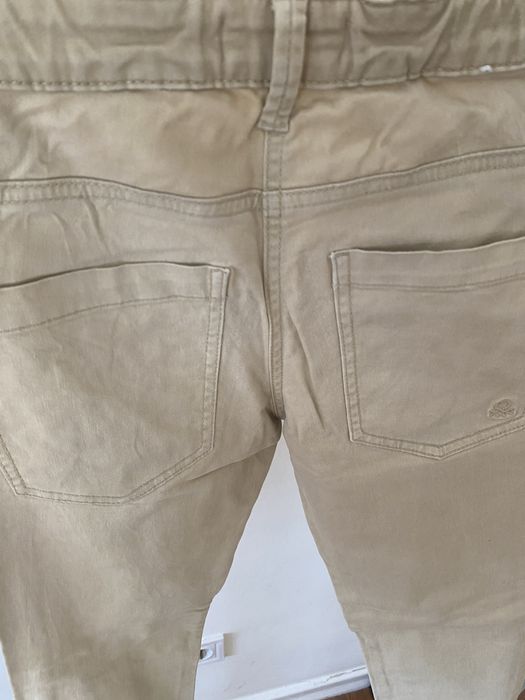 United Colors of Benetton Calça de tecido bege