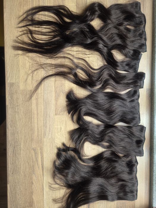 Włosy doczepiane indyjskie 55cm 200g 6 tasm clip-in