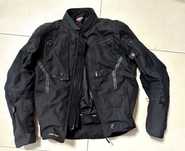 Kurtka motocyklowa tekstylna Rebelhorn Borg Black Rozmiar L
