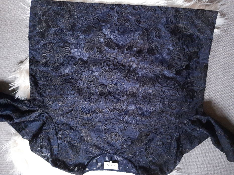 Bluzka Ganni siatka M 38