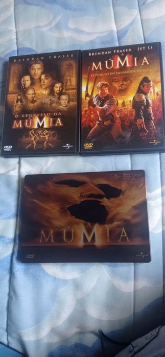 DVD's A Mumia metal box