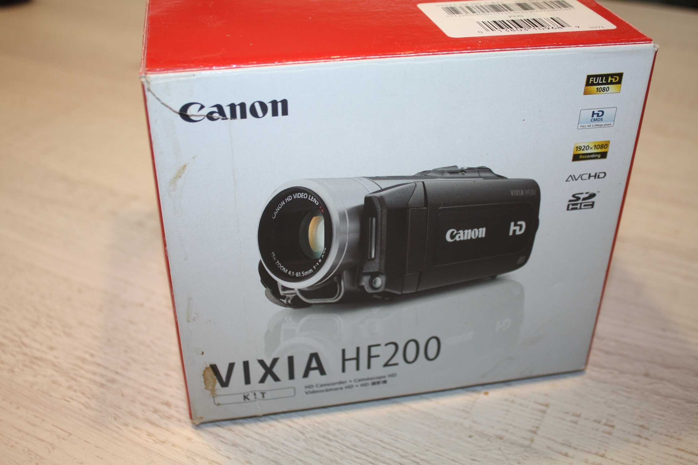 Świetna kamera Canon vixia ( legria) hf200 okazja!!!