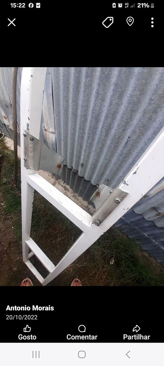 Escada para autocaravana