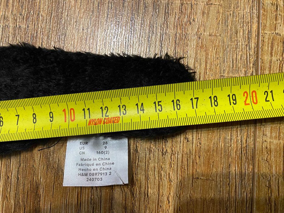 H&M хайтопы утепленые кроссовки детские ботинки оригинал р.26