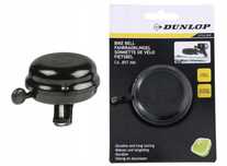 Dzwonek rowerowy głośny do roweru czarny DUNLOP 57mm