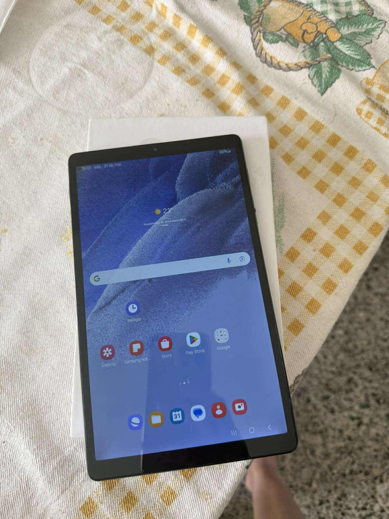 Tablet galaxy tab Samsung tab a 7 -RETIRA PEÇAS