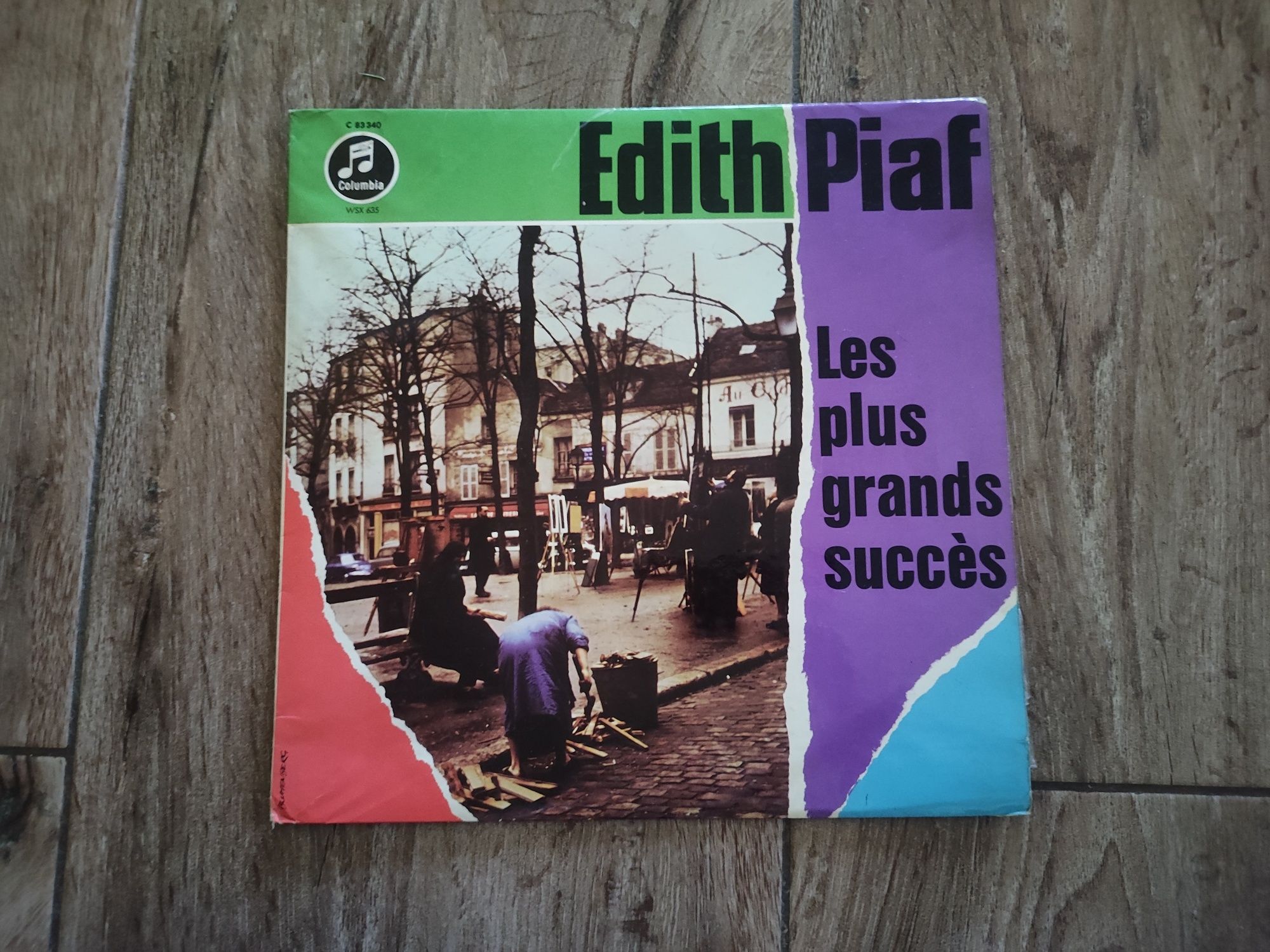 Edith Piaf Les plus granda succès płyta winylowa