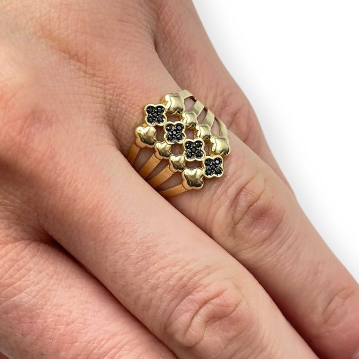 Nieużywany złoty pierścionek PR.585 14K