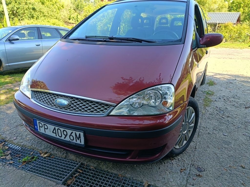 Ford Galaxy 04r. 1.9 TDI 115KM, 6 biegów, Klimatyzacja! Pojemny! Warto