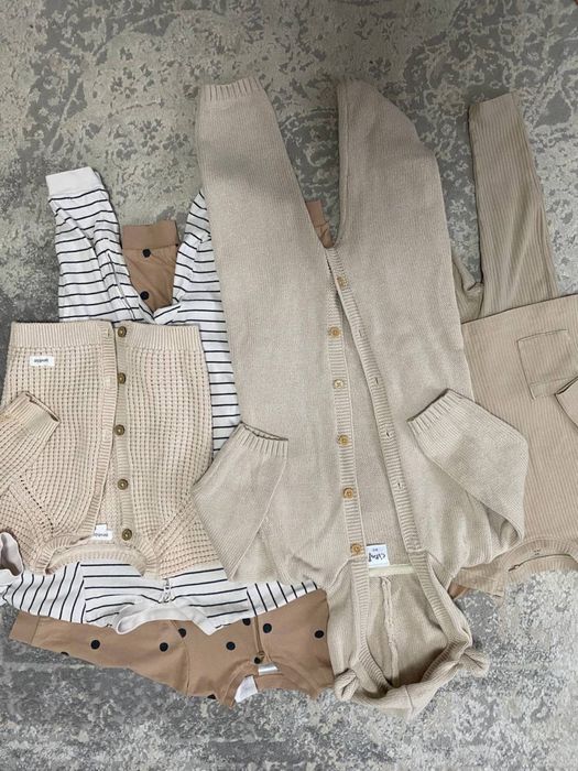 H&M, Newbie, giraffe Осінній комплект одягу 80-86-го