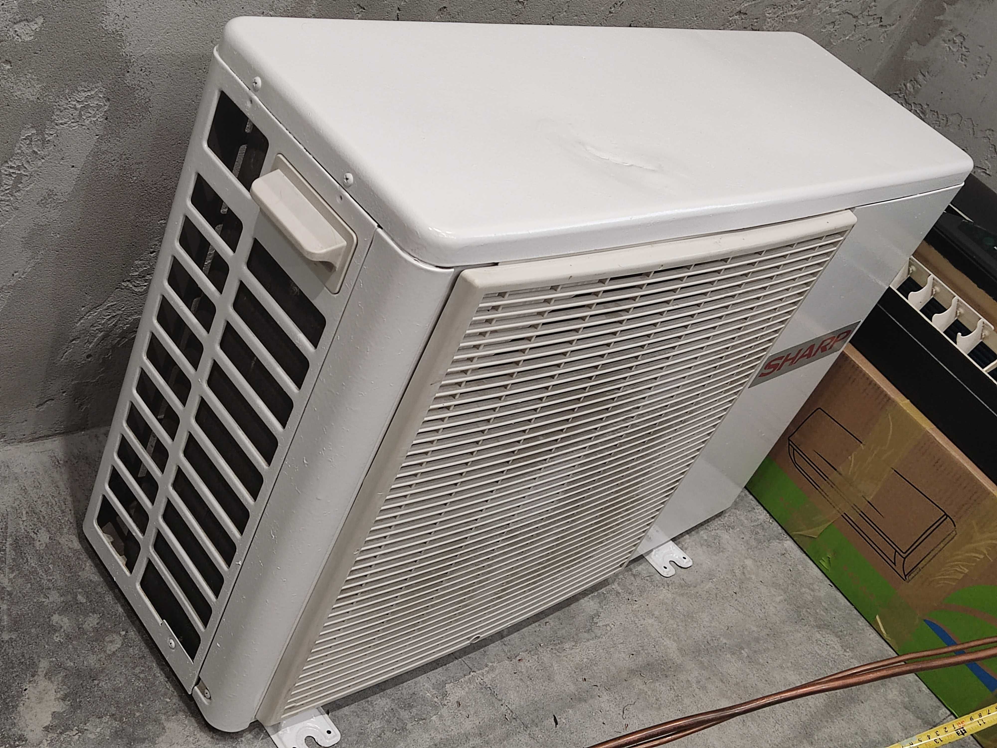 Кондиционер Sharp рабочий, заправлен 9 btu