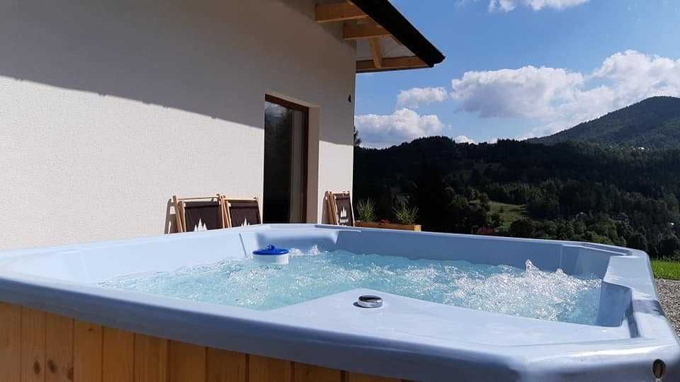 Zawoja domki z jacuzzi w górach, basen, wakacje ferie