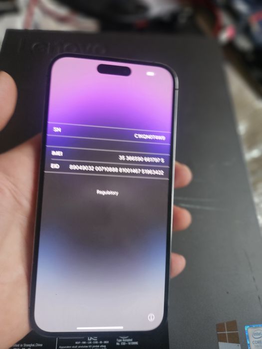 iphone 14 promax 256  esim