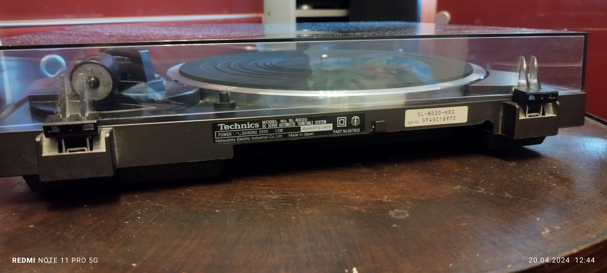 Gramofon Technics SL-BD20