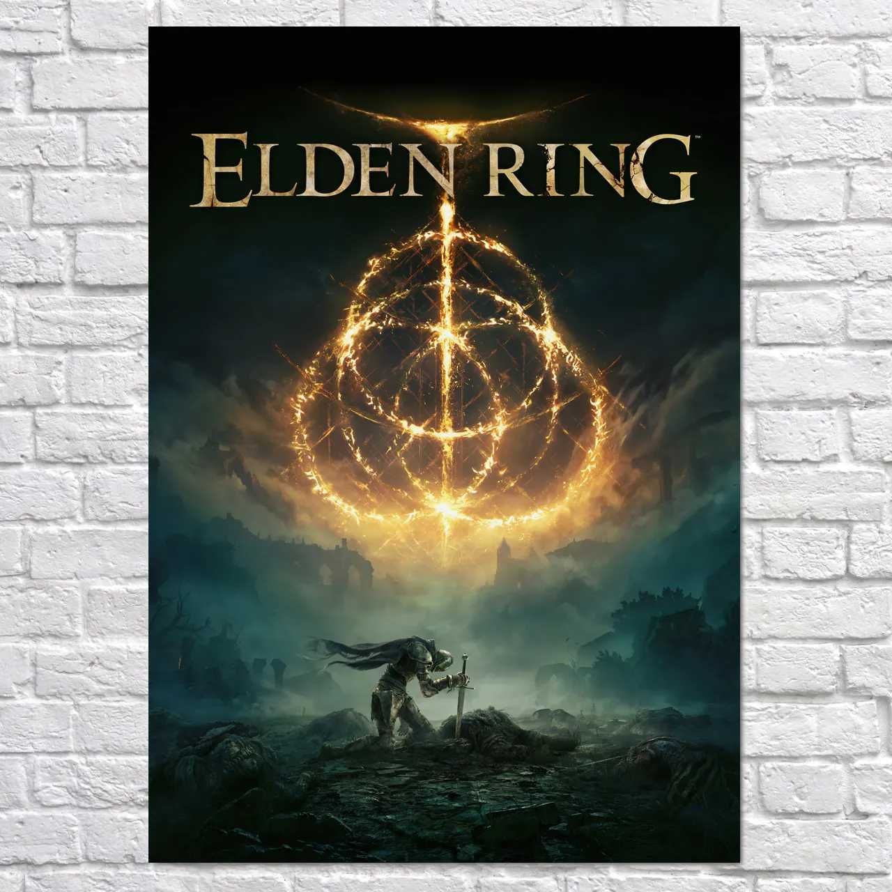 Dark Souls, Elden Ring, Bloodborne, плакати постери картини
