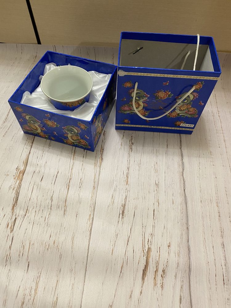 Чашка Чайная пара Lefard Год змеи, синий (275-431) подарок