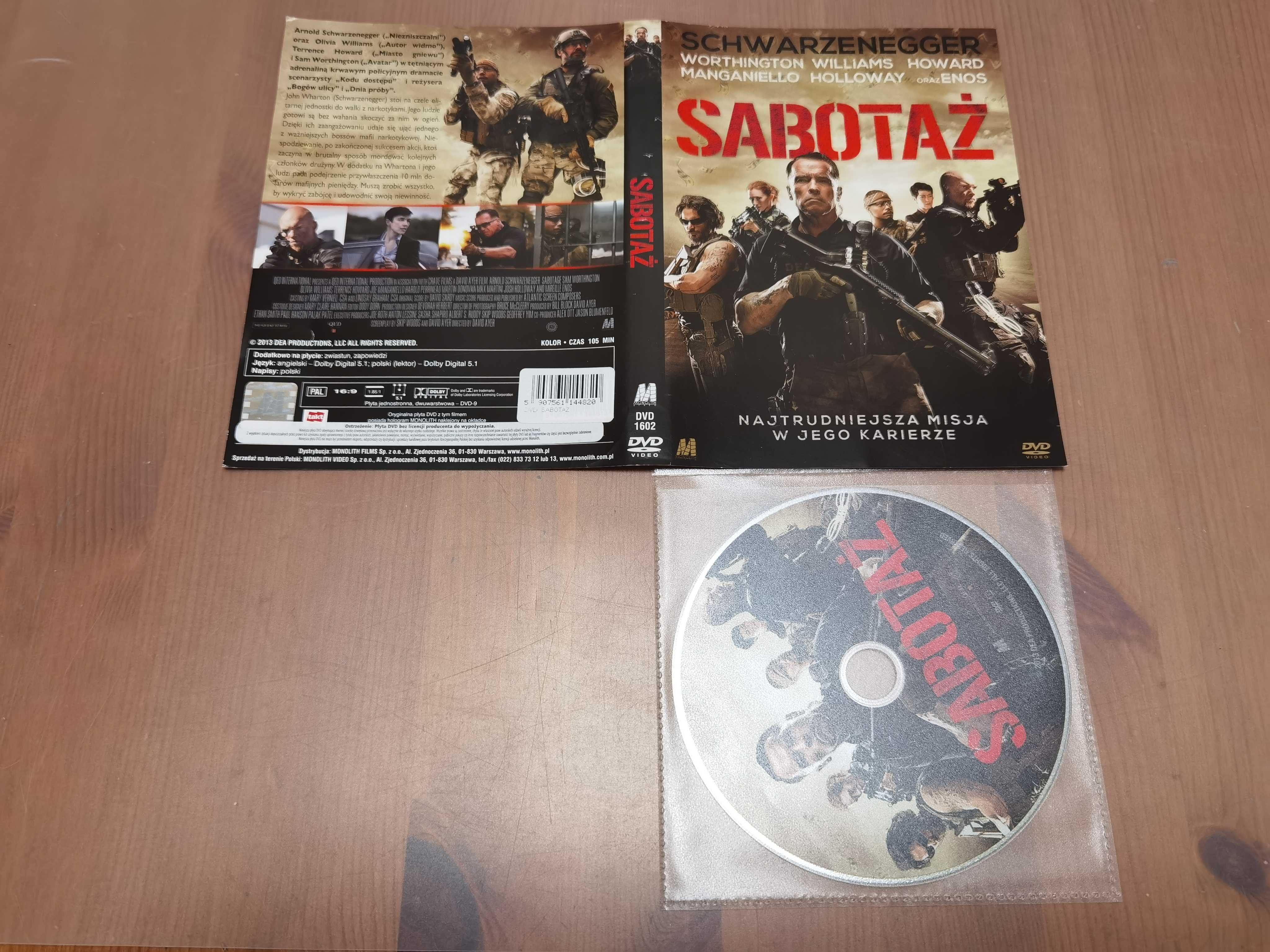 Sabotaż [DVD] Sabotage
