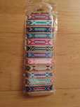 Pulseiras amizade em tecido