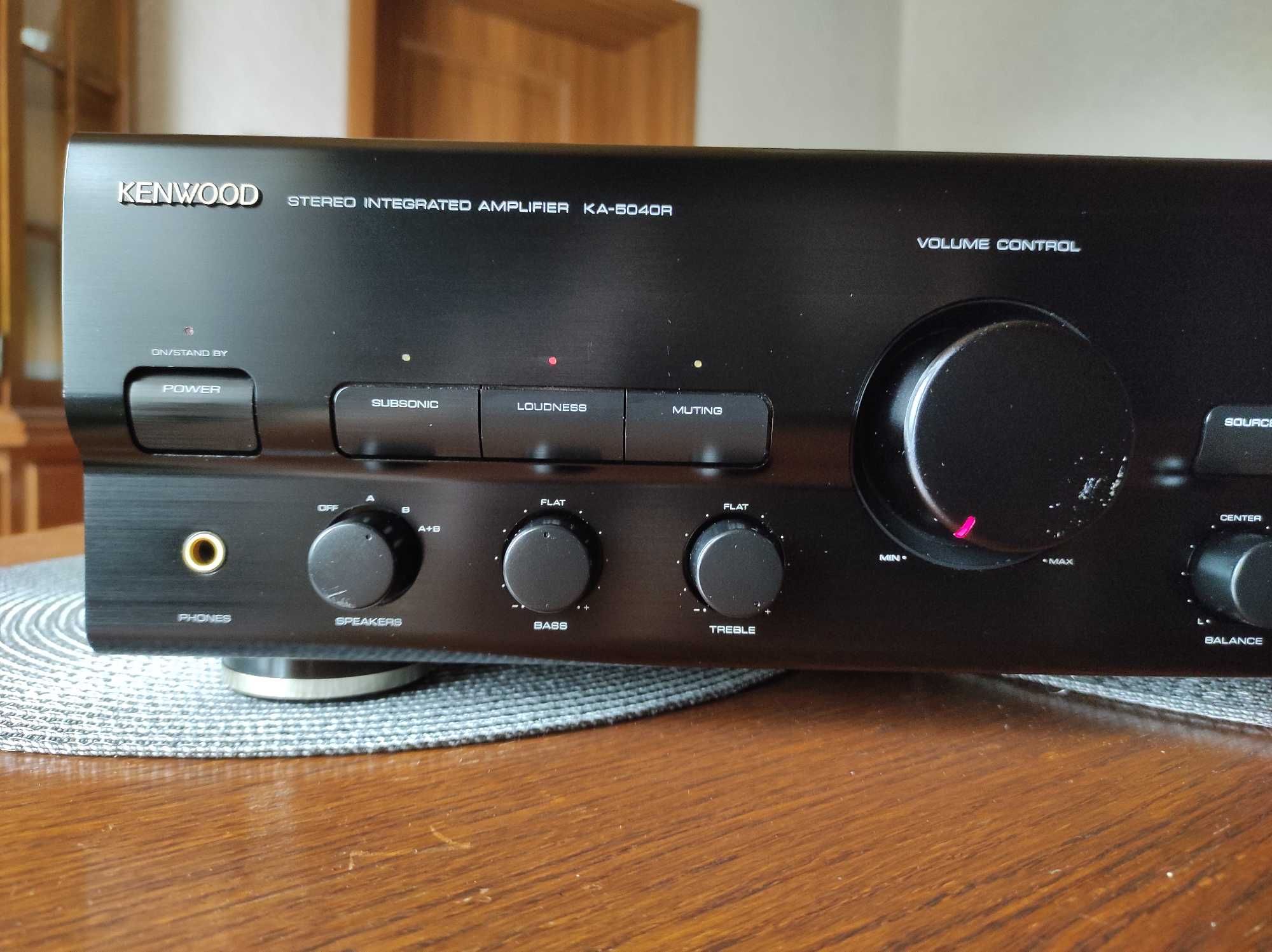 Wzmacniacz Kenwood KA-5040R + pilot