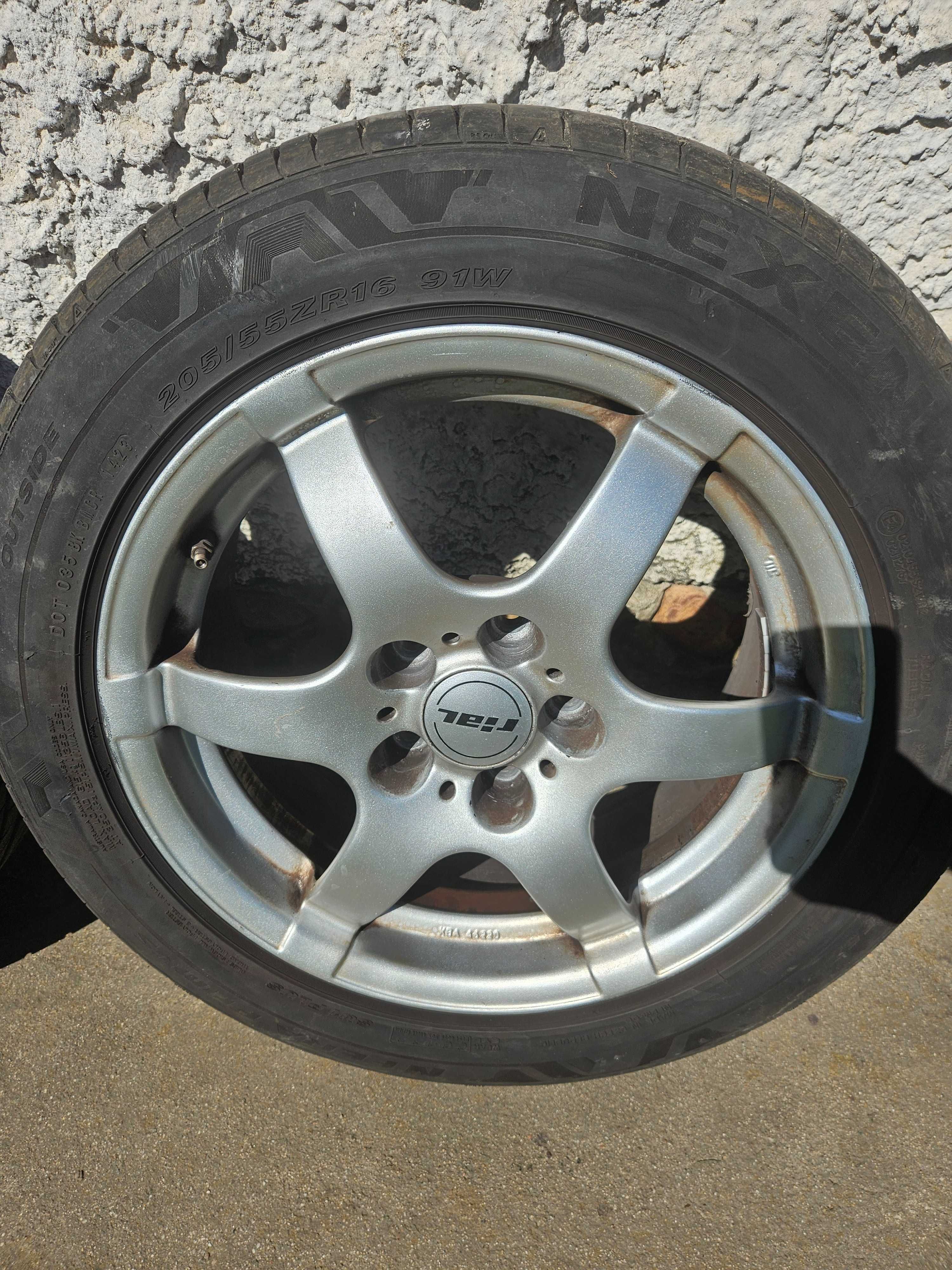 Alufelgi 16 cali opony letnie bdb stan Opel vectra 5x110