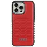 Etui Audi Synthetic Leather z MagSafe na iPhone 14 Pro Max - czerwone