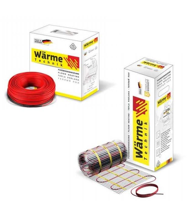 Тепла підлога Nexans, ProfiTherm, WARME Нагрівальний кабель, мат