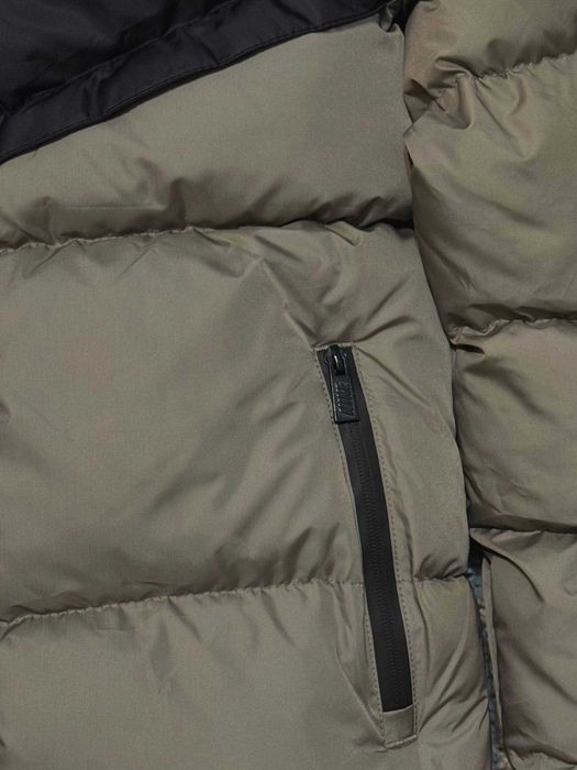 Пуховик Nike Storm-Fit чорно-сірий/S, M, L, XL, XXL/куртка зимова найк