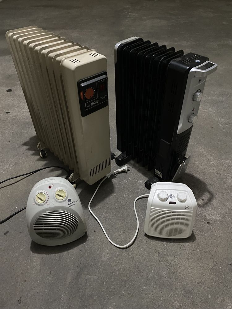 Aquecedores a oleo e termoventiladores