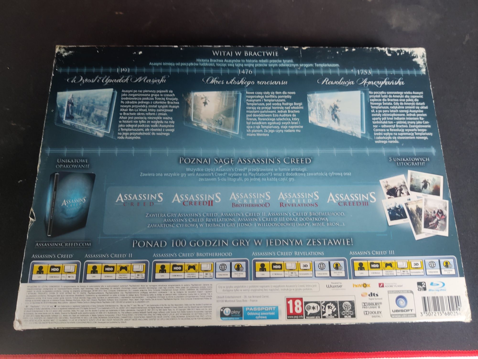 Assassin's Creed antalogy ps3
