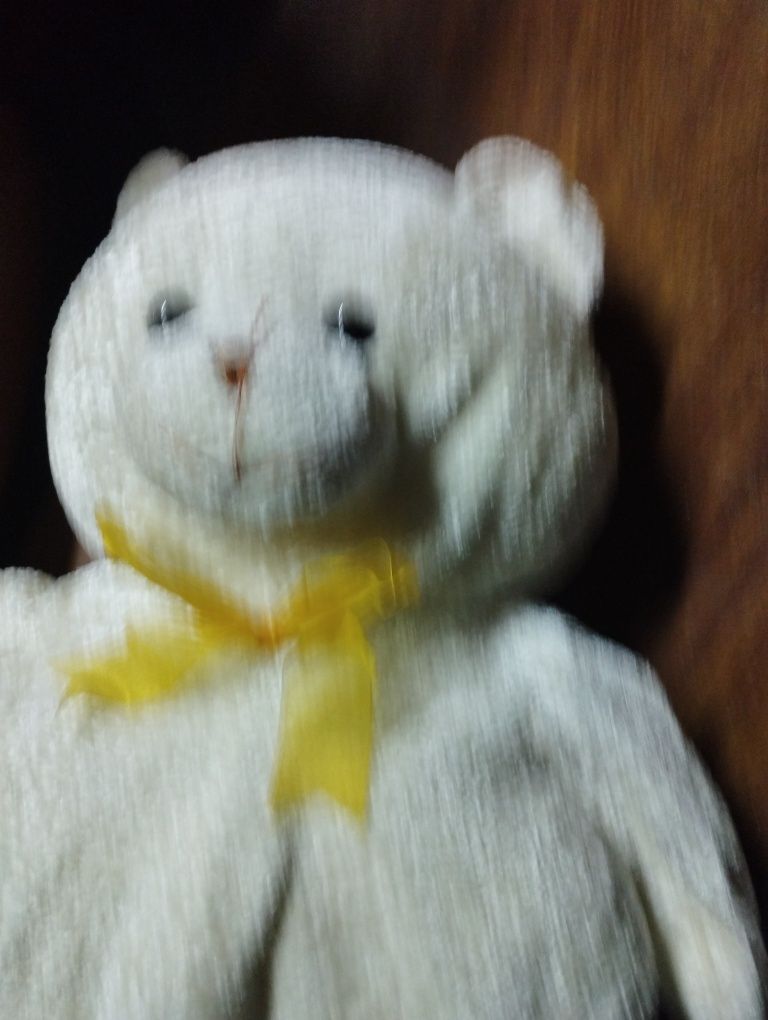 Urso de peluche Branco grande 85cm