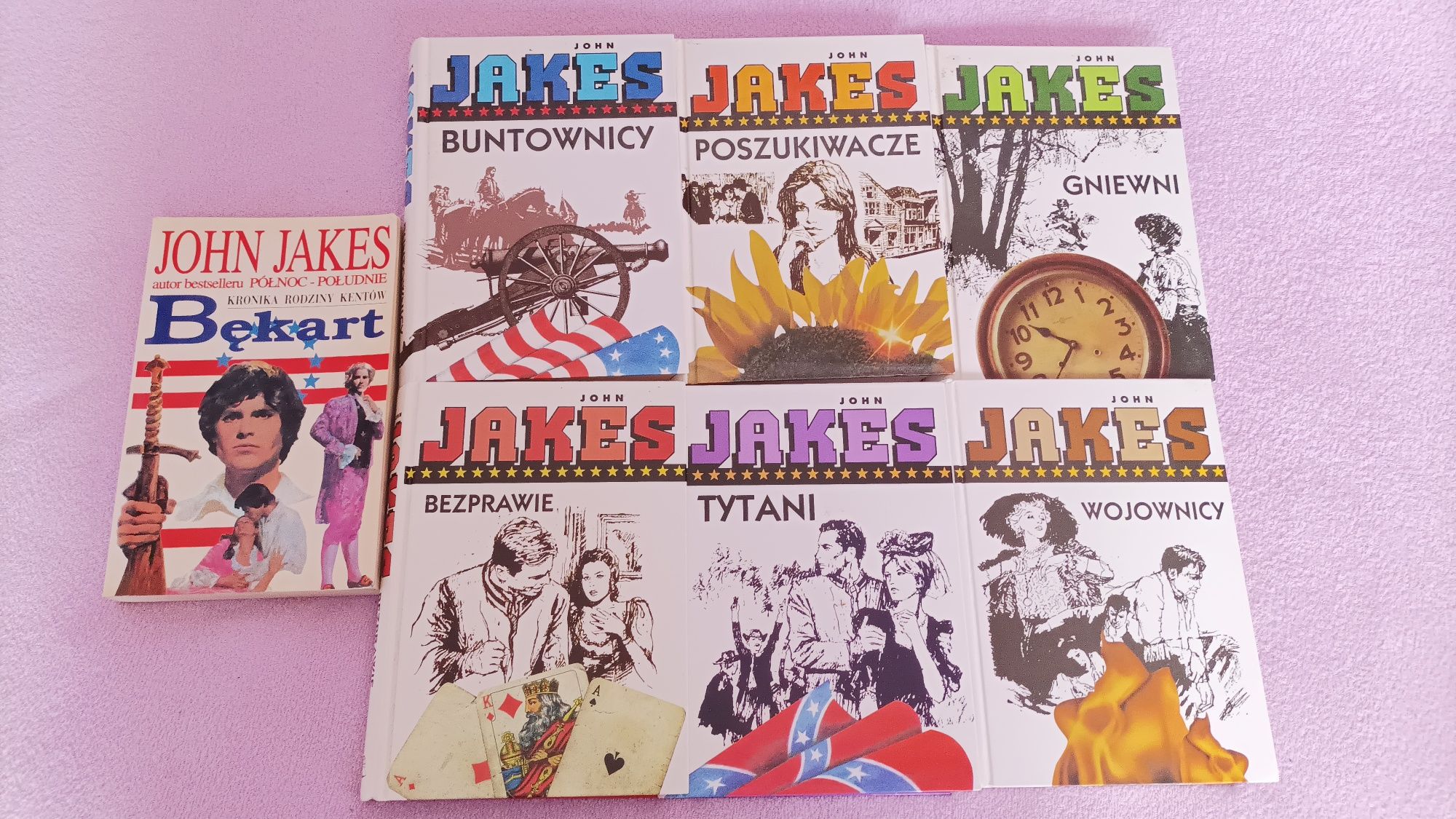 Saga rodziny Kentów Ameryka John Jakes wojna secesyjna Indianie