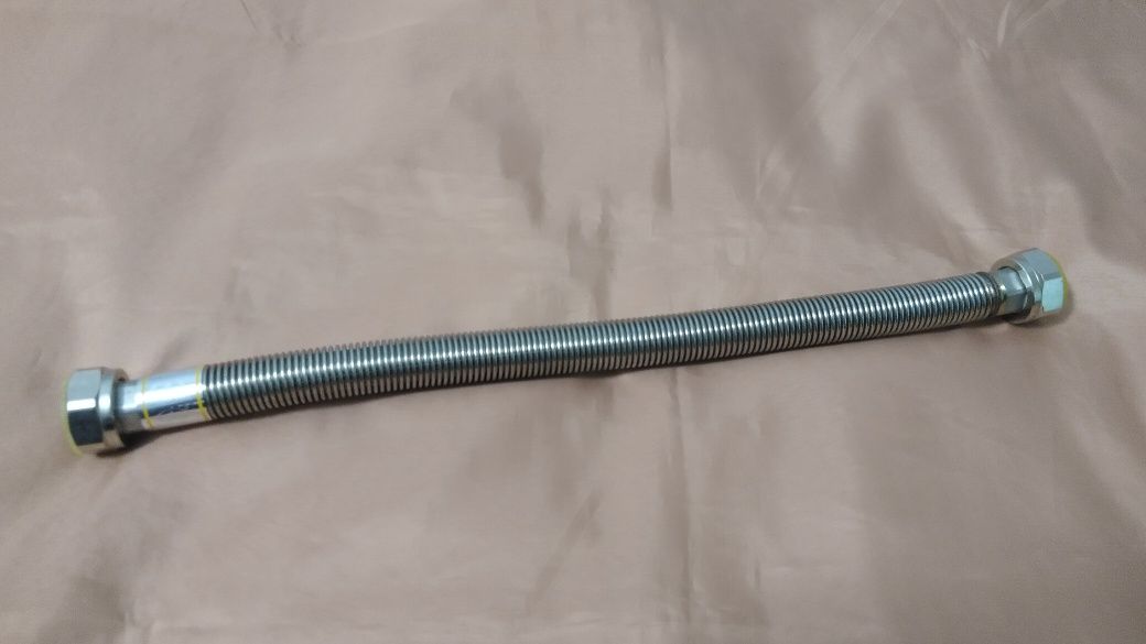 Газовый шланг Ayvaz gazflex 3/4"x3/4" нержавеющая сталь 40 см