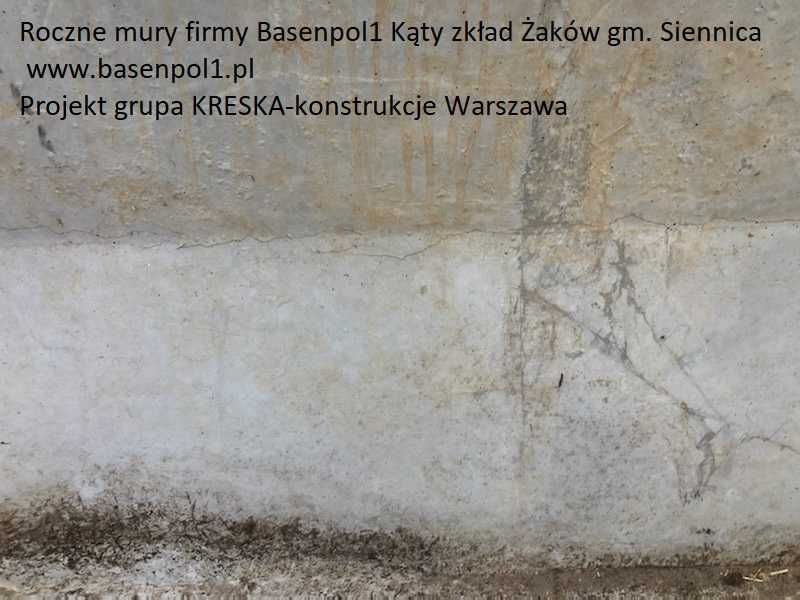 Sprzedam prawie nowe mury oporowe typ L firmy BASENPOL1
