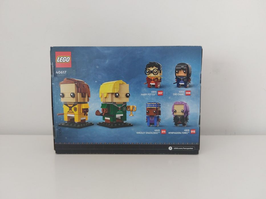 ENVIO GRATIS-LEGO 40617 Draco Malfoy & Cedric Diggory (BrickHeadz)